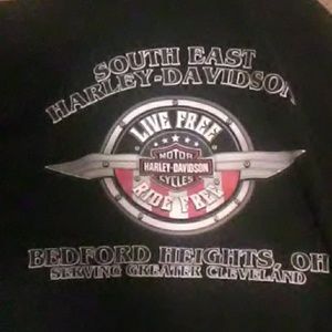 Harley Davidson sweat shirt jacket